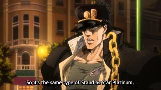 JJBA Stardust Crusaders  Dio and Jotaros Standoff [upl. by Gotcher]