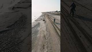 Driving on Arrakis 💛arrakis dune mallemutor hanszimmer enduro sand beach offroad adventure [upl. by Bernardina]