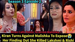 Unfortunate Love Zeeworld Season 3 Episode 2Kiran Turns Against Malishka To Finally Expose Malishka [upl. by Eada563]