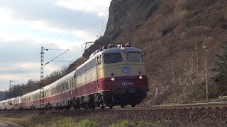 E10 1309 mit Rheingold im Rheintal  Trans Europ Express HD [upl. by Yarvis901]