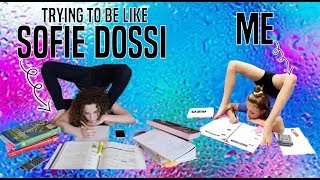 Me Trying To Be Like Sofie Dossi  me trying to be sofie dossi hilarious [upl. by Mccandless]