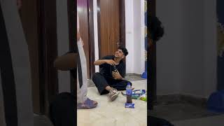 Party ke naam pr dost ne safai krva li 🥲funny comedy bechlor flatmate [upl. by Stempien839]