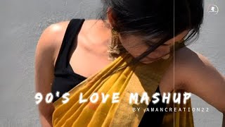 90s Love Mashup Part 2  90s Superhit Songs  Kumar Sanu  Alka Yagnik  AmanCreation22 [upl. by Eiraminot]