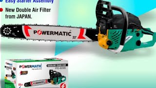 powermatic 85 cc unboxing [upl. by Clarie814]