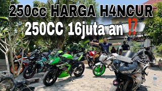 MOTOR 250CC HARGA SEPERTI MATIC CUKUP 16juta500 bosku [upl. by Voltz5]