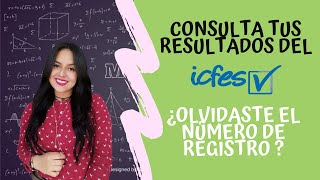 Como consultar los resultados del ICFES 2022  fácil y rápido  ¿olvidaste el registro [upl. by Ayama]