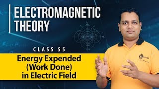 Energy Expended Work Done in Electric Field  Electromagnetic Theory [upl. by Porta]