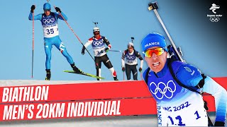 Biathlon  Mens 20km Individual  Full Replay  Beijing2022 [upl. by Idnym549]