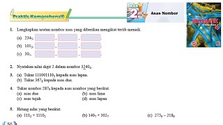 KSSM Matematik Tingkatan 4 Bab 2 praktis komprehensif no1 no5 Asas nombor buku teks form 4 [upl. by Llewoh]