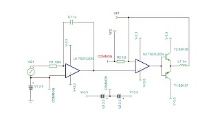 The integrator and voltage to current converter of my fluxgate magnetometer [upl. by Einnaej106]