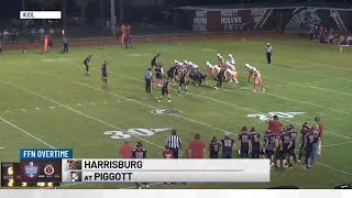 FFN Overtime Harrisburg snaps long losing streak with win over Piggott [upl. by Einahteb]