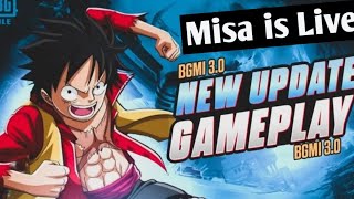 quot💥 Bgmi New Update quot  1v3 Aggressive Gameplay By Misa is Live 💥 [upl. by Adamsen460]