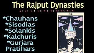 The Rajput Dynasties Chauhans Sisodias Solankis Kalchuris Gurjara Pratihara  Ancient History [upl. by Asilad]