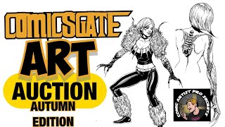 COMICSGATE ART AUCTION Autumn Edition [upl. by Hijoung506]