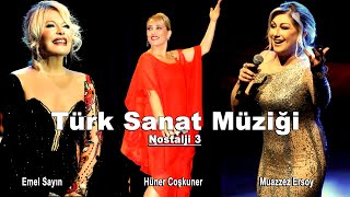 Türk Sanat Müziğ  Emel Sayın  Hüner Coşkuner  Muazzez Ersoy [upl. by Fernandina]