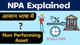 What is NonPerforming Asset NPA  Types of NPA  Impact and More  Hindi [upl. by Liborio]