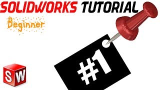 SolidWorks Beginner Tutorial 1 Interface Add ins New Part Options  Units [upl. by Yriek297]