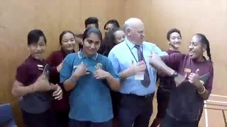 Papatoetoe Intermediate School RunningManChallenge WE CHALLENGE ALL SCHOOLS [upl. by Rahs]