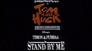 Tom and Huck amp Timon and Pumbaa Stand By Me commercial 1995 [upl. by Adar]