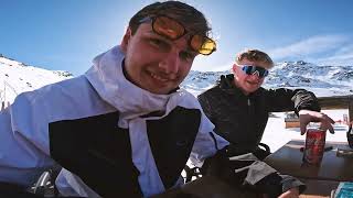 SKIFERIE I VAL THORENS Emil Lange Afterski amp Backflips [upl. by Yldarb]