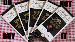 Lindt 99 Cocoa Review [upl. by Aicelef939]