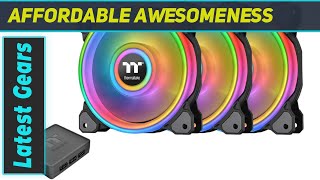 Thermaltake Riing Quad 140mm RGB Fan  Elevate Your PC Cooling Game [upl. by Stover183]