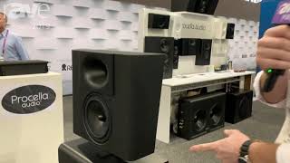 CEDIA 2019 Procella Audio Shows P8 ATMOS InWall Speaker [upl. by Nonnerb]