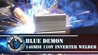 Blue Demon 140MSI 110V Inverter Welding Machine [upl. by Nadbus]