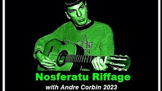 Nosferatu riffage former Helstar guitarist Andre Corbin 2023 [upl. by Hibben268]