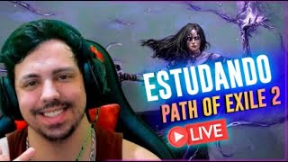 ESTUDANDO PATH OF EXILE 2  AJUDE O CANAL SE TORNE MEMBRO [upl. by Ellevehc903]