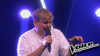 Eirik Zakariassen  Dusjen TØFL  Blind audition  The Voice Norway 2024 [upl. by Aynosal842]