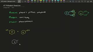 7 Phthalein ReactionNaming reaction SeriesTN Class12Quarterly Exam 2023 [upl. by Zinnes604]