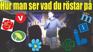 Viktor Klemming  Hur man ser vad du röstar på Standup [upl. by Jacquelyn]