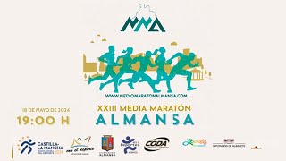 Media Maratón Almansa 2024 [upl. by Ynohtnaluap]