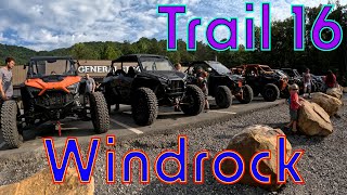 Windrock trail 16 Part 1 RZR Turbo R 35quot Nitto Kspec COOKIESCRIB [upl. by Elehcim]