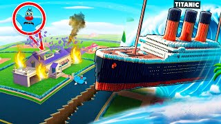 Titanic vs Oggy In Teardown [upl. by Gladdie134]