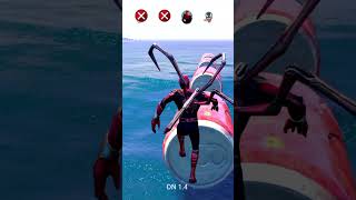 Black panther vs betmen vs spider men vs venum vs ramp challenge shorts gta youtubeshorts gaming [upl. by Driscoll244]