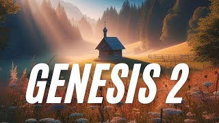 Genesis 2 NIV Reading with relaxing music and worship [upl. by Ramburt]