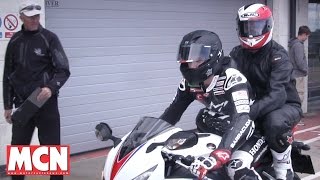 Riding pillion with MotoGPs Scott Redding  Focus  Motorcyclenewscom [upl. by Airotcivairam]