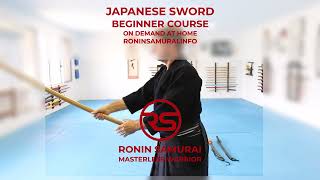 Learn the Japanese Sword on demand at home [upl. by Iralav]