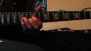 Am Pentatonic Blues Lick  Connecting Boxes 2 3 and 4 [upl. by Aisital944]