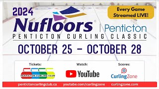 Kevin Koe vs Reid Carruthers  Draw 1  Nufloors Penticton Curling Classic 4 [upl. by Newby111]