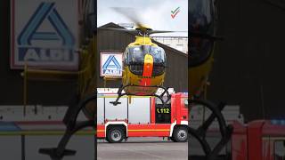 RTH Rettungshubschrauber Christoph 8 DHWFH Start bei ALDI Ennepetal Voerde [upl. by Eniledam]