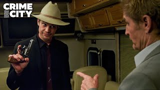 Raylan Plays Russian Roulette with Wynn Duffy  Justified Timothy Olyphant Jere Burns [upl. by Palmer111]