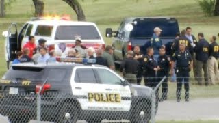 Deadly shooting at Lackland Air Force base in Texas [upl. by Wojak]