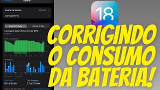 IOS 18  Como resolver o problema da BATERIA no iOS 18 Dicas para ter mais bateria no iPhone [upl. by Lehman]