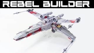 LEGO Star Wars XWing Starfighter with New Windshield [upl. by Pike720]