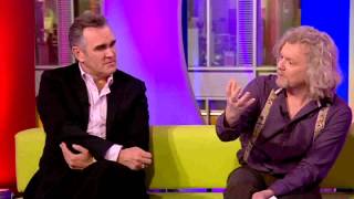 Morrissey interview BBC The One Show CLOSING 44 wwwvivamozcom [upl. by Enelyt]