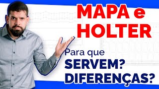 EXAMES para PRESSÃO e ARRITMIA MAPA e HOLTER [upl. by Aerdnaid327]