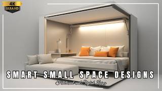 Smart Small Space Designs Functional and Stylish Living [upl. by Kindig436]